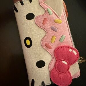Loungefly -Hello Kitty Pink Wallet RARE - have matching backpack also Loungefly